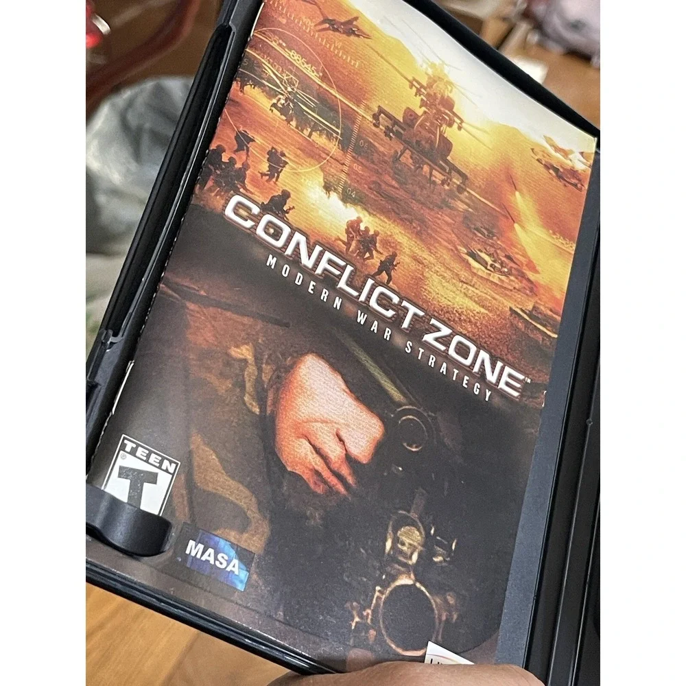 Conflict Zone Modern War Strategy Black Label PlayStation 2 PS2